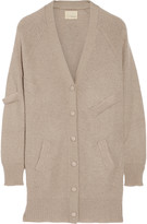 Thumbnail for your product : Band Of Outsiders Oversized mohair-blend cardigan