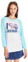 Thumbnail for your product : Roxy Juniors Love Paradise California 3/4 Sleeve Tee