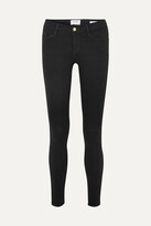 Thumbnail for your product : Frame Le Skinny De Jeanne Mid-rise Jeans - Black