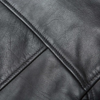 DSTLD Leather Moto Jacket
