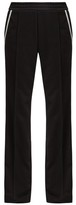 Thumbnail for your product : Moncler Side-striped Jersey Track Pants - Black