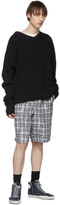 Thumbnail for your product : Faith Connexion SSENSE Exclusive Black and White Tweed Shorts