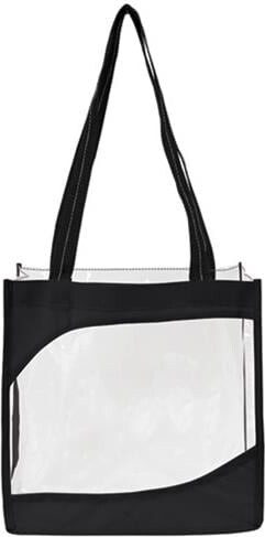 Travelwell The Clarity Clear Tote Bag Blue