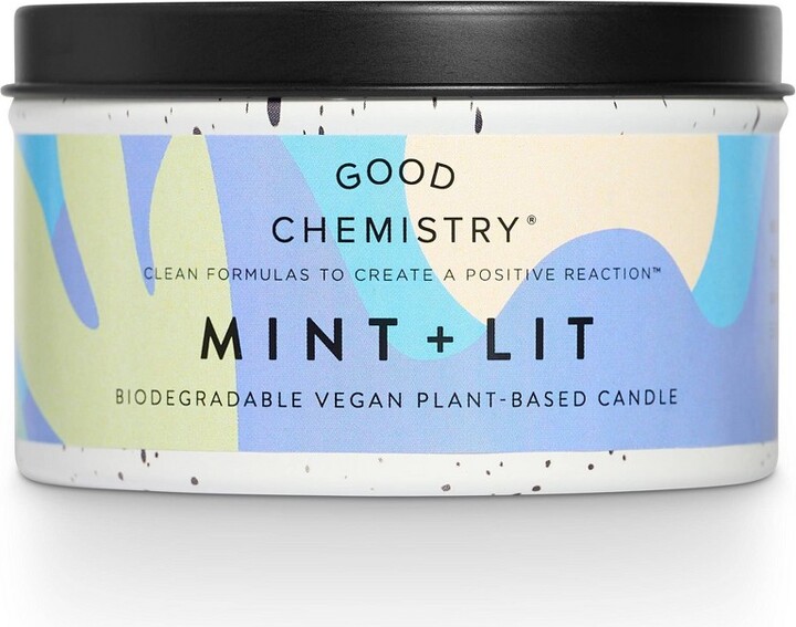 Good Chemistry™ Recyclable Tin Candle Mint and Lit 5.64 oz ShopStyle