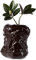 Thumbnail for your product : ferm LIVING Brown Tuck Vase