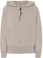 Thumbnail for your product : Agnona Zipped cashmere and wool hoodie