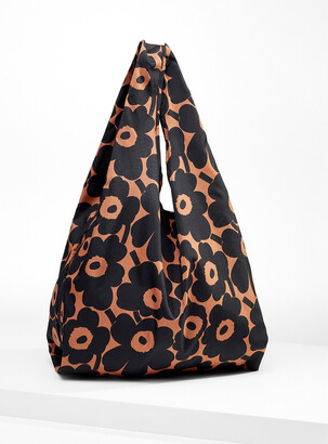 Marimekko Unikko foldable brown Smartbag