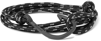 Miansai Hook Cord PVD-Plated Wrap Bracelet