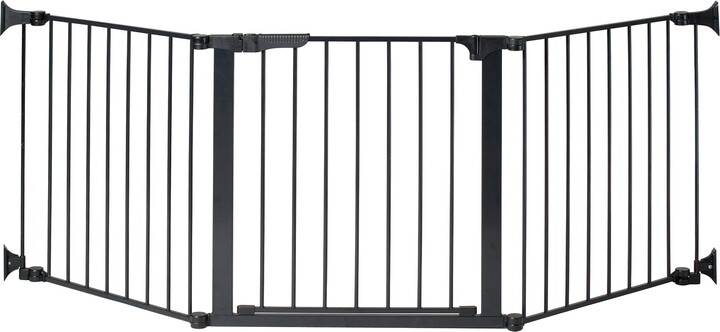KidCo Custom Fit Auto Closing ConfigureGate Baby Gate w/ 30 In Door, Black