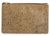 Thumbnail for your product : Madewell The Leather Pouch Clutch in Genuine Calf Hair