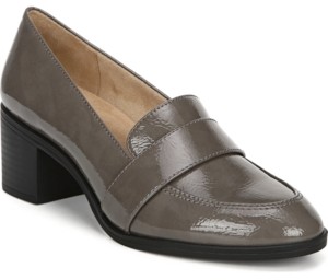 lifestride gray pumps