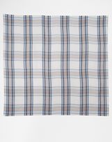 Thumbnail for your product : ASOS Oversized Square Scarf In Blue Check