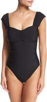 Thumbnail for your product : Magicsuit Natalie Solid Cap-Sleeve One-Piece Swimsuit