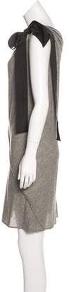Dolce & Gabbana Sleeveless Alpaca-Blend Knit Dress