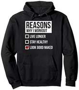 Thumbnail for your product : Reasons To Workout - Look Good Naked - Gym Hoodie