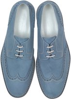 Thumbnail for your product : a. testoni A.Testoni Light Blue Calf Leather Derby Shoe