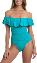Thumbnail for your product : La Blanca Off the Shoulder One-Piece Swimsuit