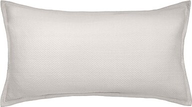 ELISABETH YORK Diamond Matelasse Pattern Cotton Sham