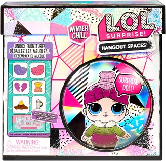 L.O.L. Surprise! Winter Chill Hangout Spaces Furniture Playset With Cozy Babe Doll