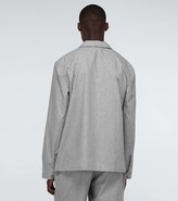 Thumbnail for your product : Sunspel Cotton long-sleeved pajama shirt