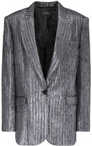 Thumbnail for your product : Isabel Marant Datja metallic silk-blend blazer