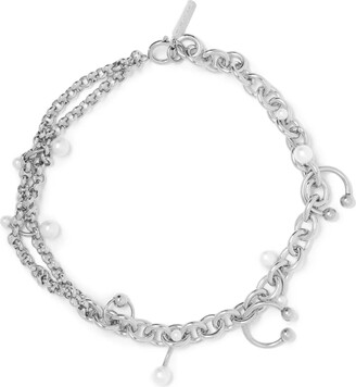 Justine Clenquet SSENSE Exclusive Silver & Blue Paloma