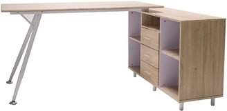 Christopher Knight Home Delta Computer Desk with Storage Cabinet by