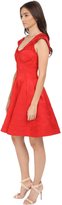 Thumbnail for your product : Zac Posen Party Jacquard Cap Sleeve Fit and Flare Dress