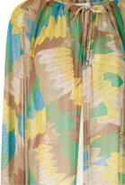 Thumbnail for your product : AMIR SLAMA Sheer Cape Dress