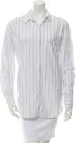 Thumbnail for your product : Dries Van Noten Striped Button-Up Top