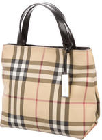 Thumbnail for your product : Burberry Small Nova Check Tote