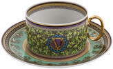 Thumbnail for your product : Versace Home Barocco Mosaic Low Cup & Saucer - Green