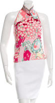 Thumbnail for your product : Blumarine Printed One-Shoulder Top