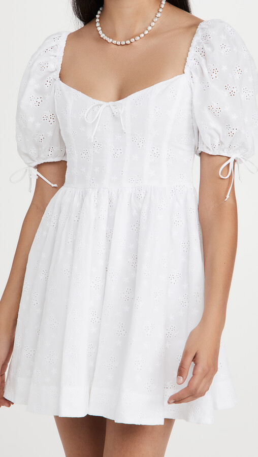 for love and lemons jean mini dress
