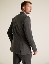Thumbnail for your product : Marks and Spencer Big & Tall Tailored Fit Wool Blend Jacket