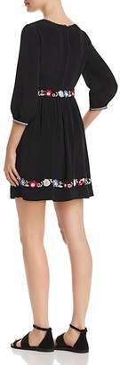 French Connection Saya Floral Embroidered Dress