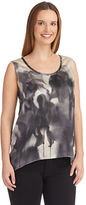 Thumbnail for your product : Eileen Fisher Silk Hi Lo Tank