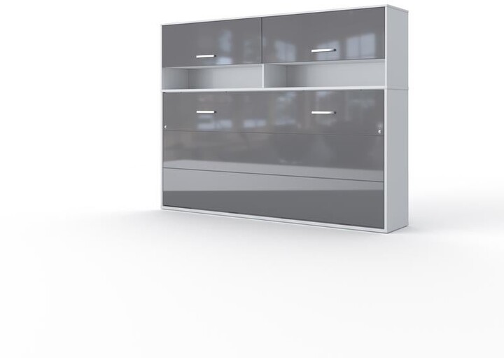 IN140H11W Invento Horizontal Wall Bed, European Queen Size with a