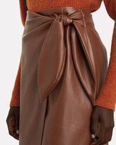 Thumbnail for your product : Nanushka Amas Wrap Vegan Wrap Skirt