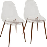 Thumbnail for your product : Lumisource Set Of 2 Clara Dining Chairs