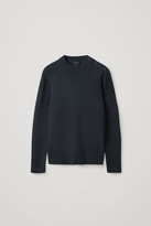 Thumbnail for your product : COS Side Button Cotton Sweater