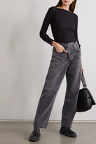 Thumbnail for your product : Base Range Net Sustain Omato Set Of Two Ribbed Stretch Organic Cotton Tops