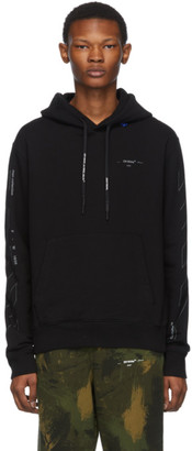 off white unfinished hoodie white