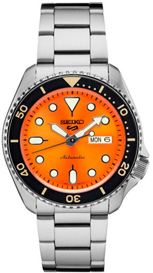Seiko Men's Automatic 5 Sport Stainless Steel Bracelet Watch 40mm