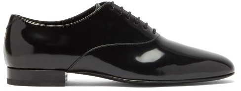 patent leather oxford