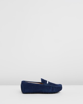 Oscars For Kids Navy Loafers - Milan Loafers Kids