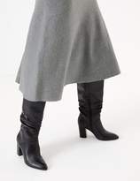 Thumbnail for your product : M&S CollectionMarks and Spencer Knitted Fit & Flare Skirt