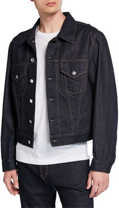 masc trucker jean jacket