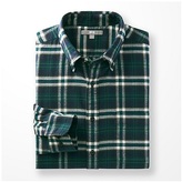 Thumbnail for your product : Uniqlo MEN Flannel Check Long Sleeve Shirt
