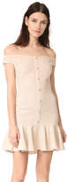 Thumbnail for your product : Veronica Beard Winnie Off Shoulder Flounce Dress